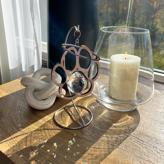 Paw Print Pet Memorial Suncatcher