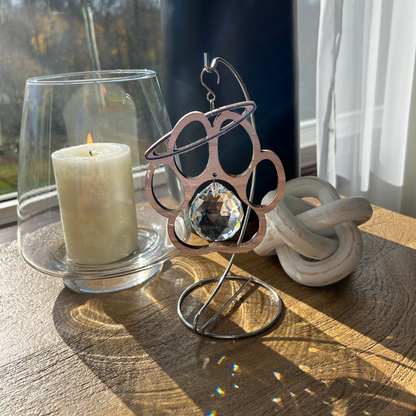 Paw Print Pet Memorial Suncatcher